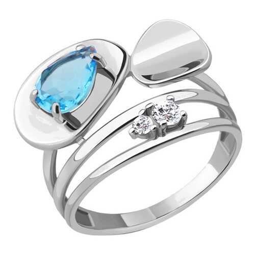 Кольцо женское Aquamarine 6564705.5 р.18 в Бершка