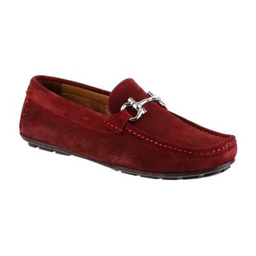 Мокасины мужские CABANI SHOES 010M823 красные 40 RU в Бершка