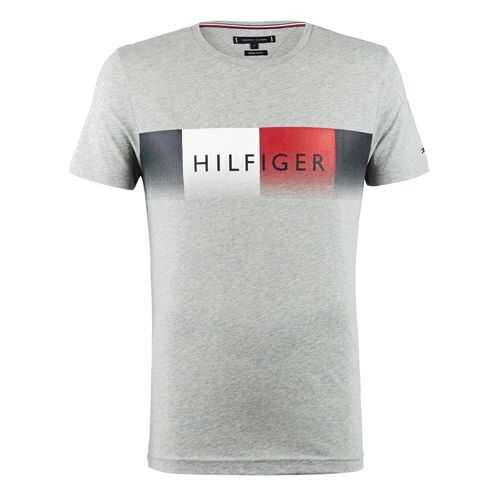 Футболка мужская Tommy Hilfiger MW0MW14311 серая XL в Бершка