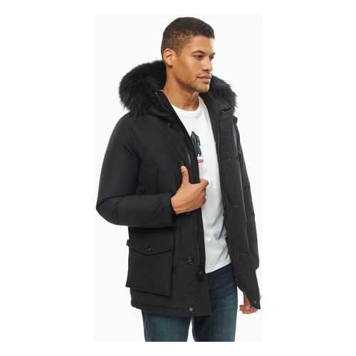 Пуховик мужской Woolrich WOCPS2912-UT0108-NBL черный L в Бершка