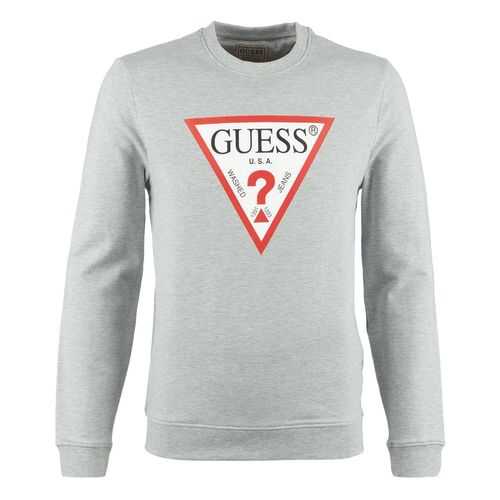 Свитшот мужской Guess M0YQ37-K7ON0 серый M в Бершка