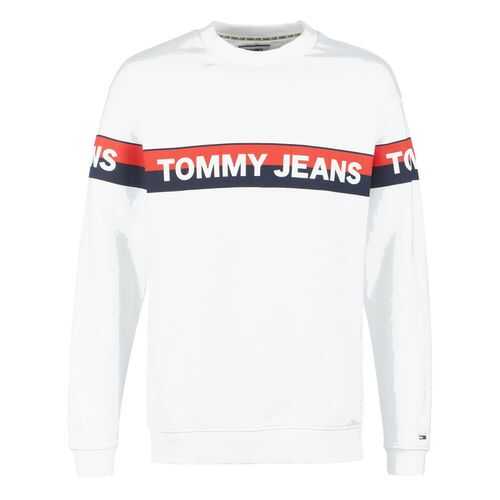 Свитшот мужской Tommy Jeans DM0DM07894 белый L в Бершка