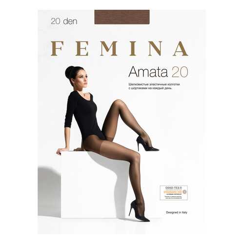 Колготки женские FEMINA AMATA 20 легкий загар 3 (M) в Бершка