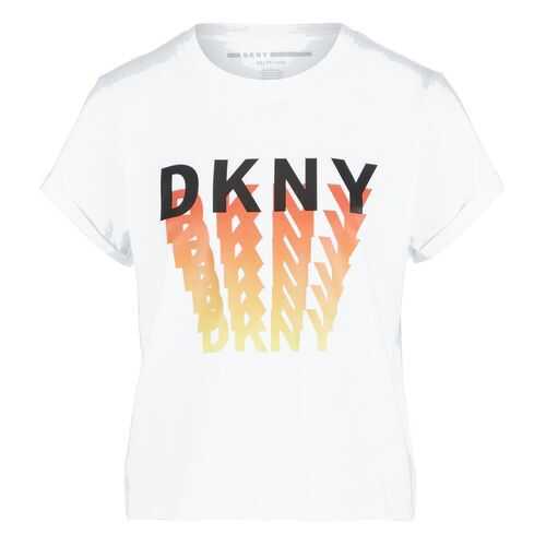 Футболка женская DKNY DP0T7205 белая M в Бершка